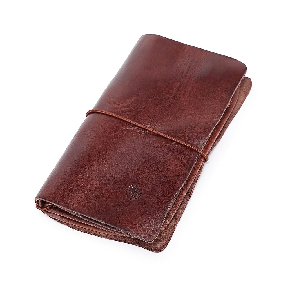 4063 Nomad Organizer Travel Wallet - Cowhide Leather Passport and Card